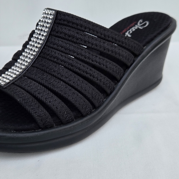 Skechers Women's Rumblers Hotshot Wedge Size-7 - Picture 8 of 13